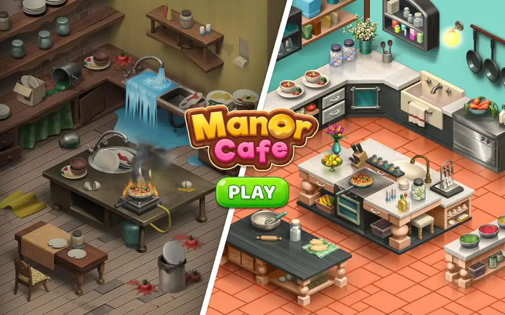 Manor Cafe Sınırsız Para Hileli Mod Apk